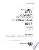 Anuario de la Comisión de Derecho Internacional 1993, Vol.II, Parte 1