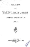 Anuario de la Dirección General de Estadística