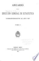 Anuario de la Dirección General de Estadística