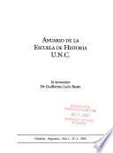 Anuario de la Escuela de Historia U.N.C.