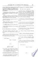 Anuario de la legislacion peruana