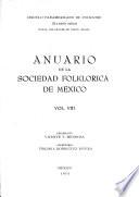 Anuario de la Sociedad Folklórica de México