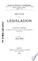 Anuario de legislación y jurisprudencia