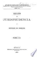 Anuario de legislación y jurisprudencia