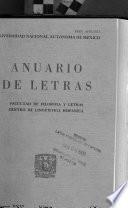 Anuario de letras