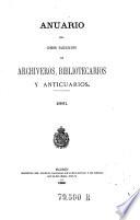 Anuario del Cuerpo Facultativo de Archiveros, Bibliotecarios y Anticuarios