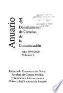 Anuario del Departamento de Ciencias de la Comunicacion