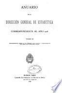 Anuario del Departamento nacional de estadística ...