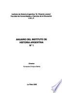 Anuario del Instituto de Historia Argentina