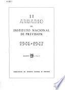 Anuario del Instituto Nacional de Previsión