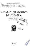 Anuario estadístico de España