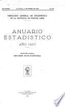 Anuario estadístico de la Provincia de Buenos Aires