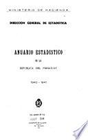 Anuario estadístico de la República del Paraguay