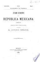 Anuario estadistíco de la República Mexicana