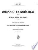 Anuario estadístico de la República Oriental del Uruguay