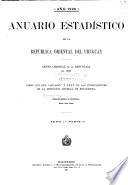 Anuario estadístico