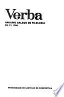 Anuario galego de filoloxía