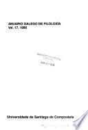 Anuario galego de filoloxía