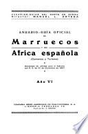 Anuario-guía oficial de Marruecos y del Africa española