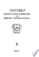 Anuario hispano-luso-americano de derecho internacional