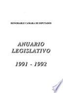 Anuario legislativo de ...