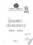 Anuario legislativo de ...