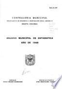 Anuario municipal de estadística