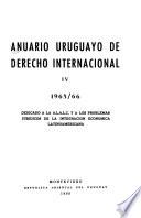 Anuario Uruguayo de derecho internacional
