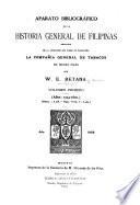Aparato bibliográfico de la historia general de Filipinas