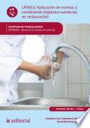 Aplicación de normas y condiciones higiénico-sanitarias en restauración. HOTR0308
