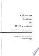 Aplicaciones analíticas del AEDT y similares