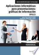 Aplicaciones informáticas para presentaciones: gráficas de información. Microsoft PowerPoint 2016