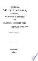 Apología de los asnos