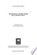 Apologistas y detractores de la lengua vasca