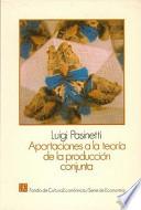 Aportaciones a la teoría de la producción conjunta