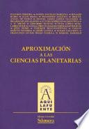 Aproximación a las ciencias planetarias