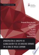 Aproximación al concepto de globalización y de los derechos humanos en la obra de Niklas Luhmann.