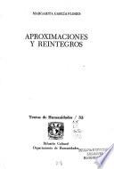 Aproximaciones y reintegros