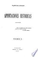 Apuntaciones histórica