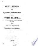 Apuntamientos para la historia politica i social de la Nueva Granada desde 1810