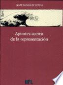 Apuntes acerca de la representación