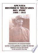 Apuntes histórico militares del Perú