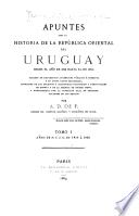 Apuntes para la historia de la República Oriental del Uruguay
