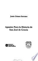 Apuntes para la historia de San José de Gracia