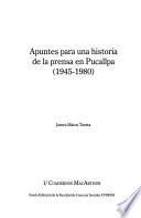 Apuntes para una historia de la prensa en Pucallpa (1945-1980)