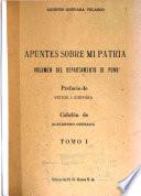 Apuntes sobre mi patria