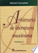 Arbitrario de literatura mexicana