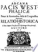 Arcana Pacis West-Phalicæ