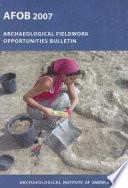 Archaeological Fieldwork Opportunities Bulletin