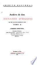 Archivo de don Bernardo O'Higgins